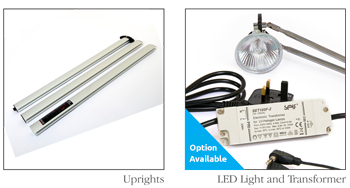 original Upright and led transformer